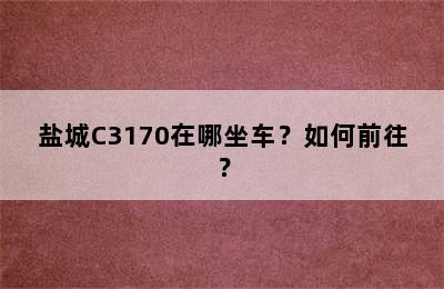 盐城C3170在哪坐车？如何前往？