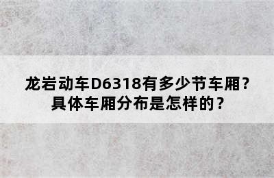 龙岩动车D6318有多少节车厢？具体车厢分布是怎样的？